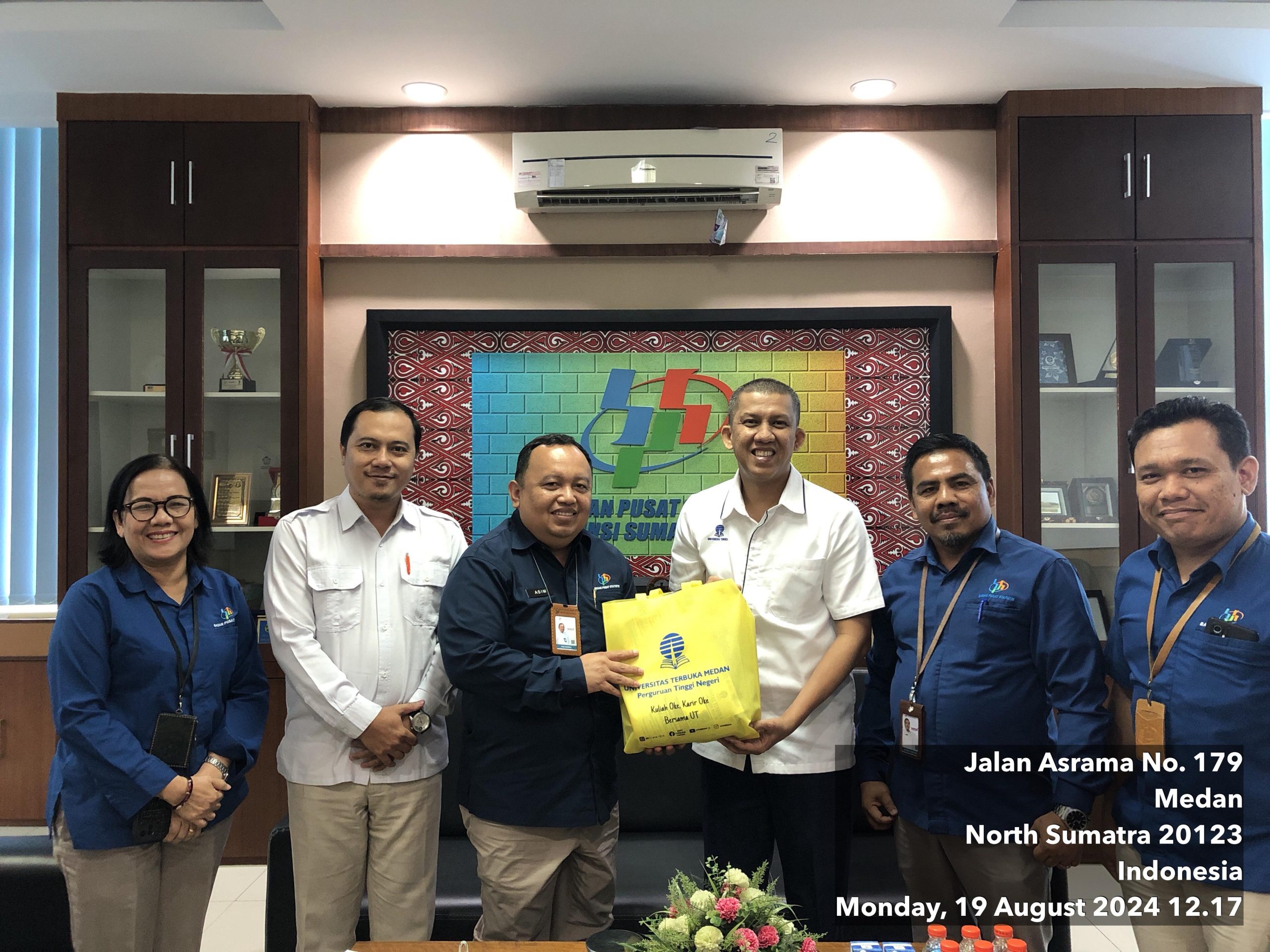 Audiensi dan Silaturahmi dengan Badan Pusat Statistik Provinsi Sumatera Utara