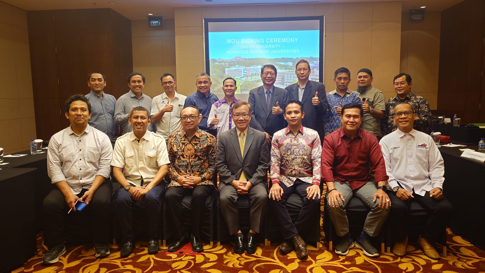 Penjajakan Kerjasama dengan Dayeh University Taiwan