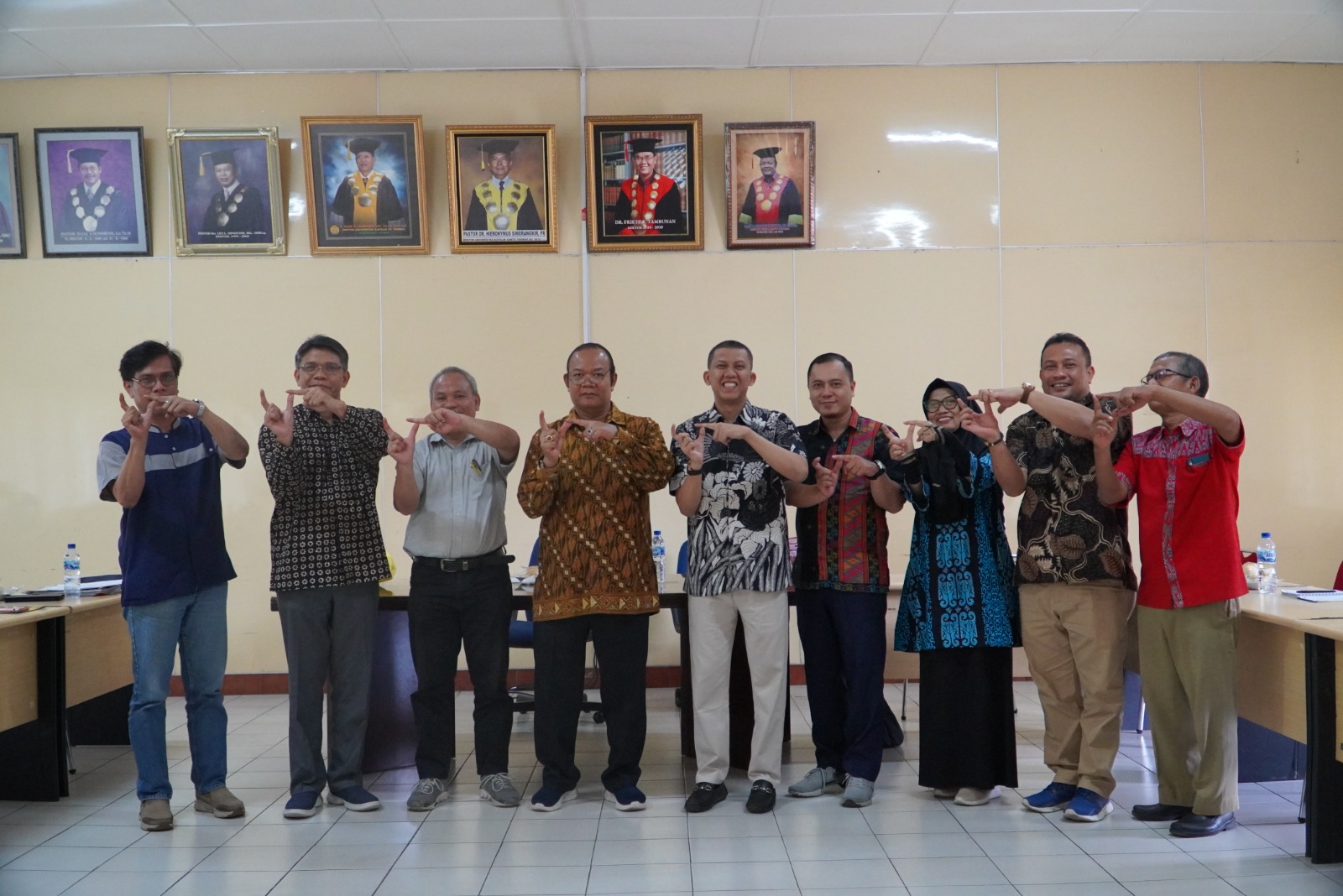 Audiensi dan Silaturahmi dengan Rektor Unika Santo Thomas