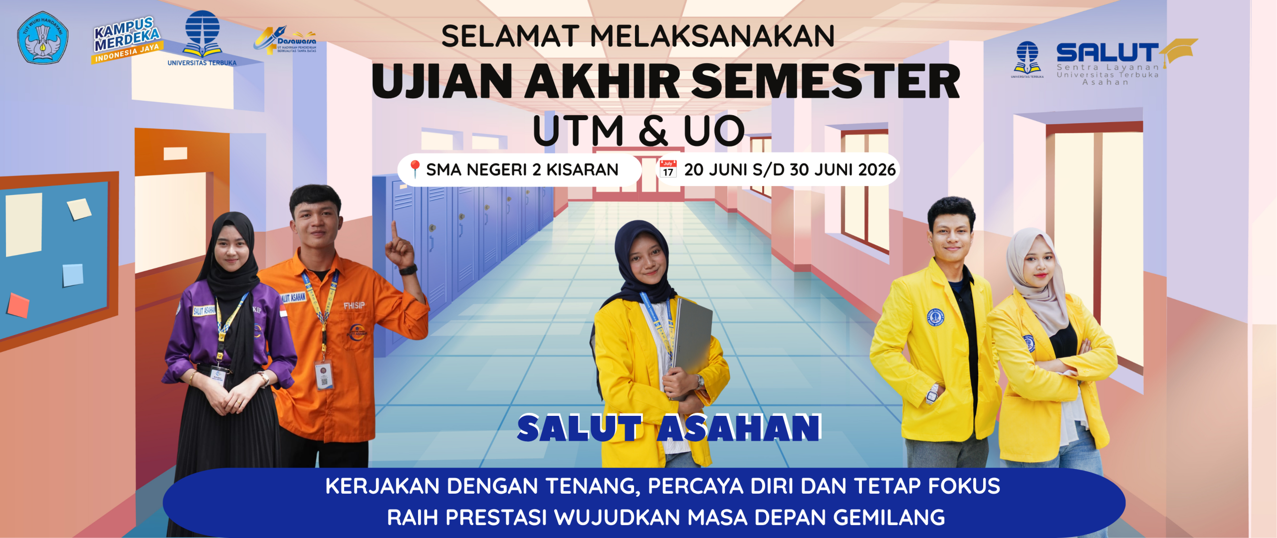 SPANDUK UAS SMAN 2 (L;510CM; T;215CM)